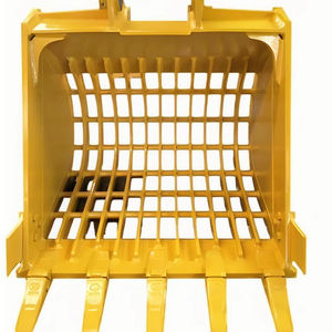 Denti per Benna da Escavatore Haoen PC200, Larghezza 1100mm, Volume 0.8CBM, Dimensione Foro 100*100, 20 Tonnellate, Personalizzabili, Rinforzati per Roccia - Product Image 1