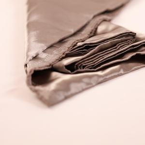 低MOQ 100%ポリエステル光沢生地卸売 無地サテン生地 衣類 ドレス ベッドシーツ用 - Product Image 3