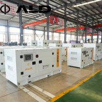 Generator Diesel tipe senyap kebisingan rendah, 50/60/70kW 120kVA mulai otomatis untuk area perkotaan & pabrik 3 fase 50/60Hz