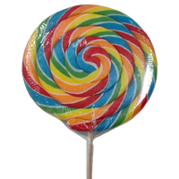 Boîte de sucettes multicolores géantes en spirale, bonbons durs, 400g, emballage individuel, saveur fruitée, cadeau de Noël, collations décontractées