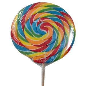Giant Swirl Multi-Colored Lollipop Hard Candy <strong>Box</strong> 400g Independent Packaging <strong>Sweet</strong> Fruity Flavor Christmas <strong>Gift</strong> Casual Snacks - Product Image 1