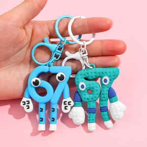 Porte-clés en silicone 3D Steal n Catch the Brainrot - Charme de sac cool, prix parfait pour les joueurs de machines à griffes - Product Image 6