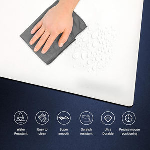 Tappetino per Mouse da Gaming in Vetro Ultra Liscio e Resistente all'Acqua con Dimensioni e Colori Personalizzabili Disponibile - Product Image 5