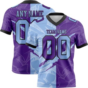 Sublimation short sleeve customized soccer wear soccer jersey 100%polyester Premium quality sublimation soccer wear jersey - Product Image 2