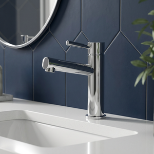 Grifo de lavabo de baño de agua fría individual más vendido, mezclador de grifo de lavabo de un solo mango cromado de acero inoxidable - Product Image 5