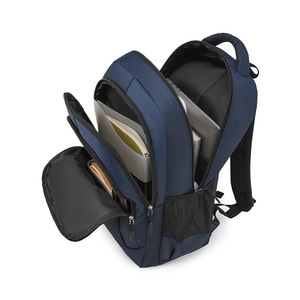 Men's <b>Backpack</b> Oxford Cloth 20-35L Waterproof Business Travel Laptop Bag Gray <b>Black</b> Blue Purple Solid Color Detachable Straps - Product Image 2