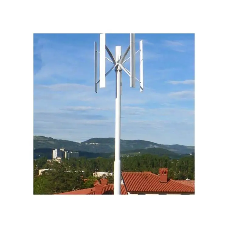 Generador de viento VERTICAL de 300w a 20kw, levitación magnética también llamada turbina de viento Maglev, novedad