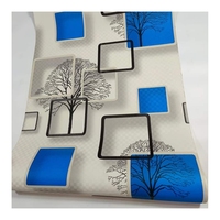 Papier peint PVC floral 3D moderne, nouveaux designs de cadre tendance, imperméable, décoration murale intérieure d'hôtel, salon, chambre à coucher, longueur 10 m