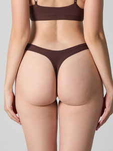 CNSHELL <span class=keywords><strong>Perizoma</strong></span> a Vita Media Effetto Seconda Pelle Morbido come un Nuvolo, Mutandine Sexy in Cotone Altamente <span class=keywords><strong>Elastico</strong></span>, Comode e Traspiranti - Product Image 5