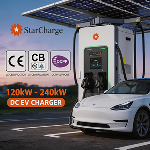 สถานีชาร์จรถยนต์ไฟฟ้าสาธารณะ Starcharge Titan V5 UL CE 120kW แบบขยายได้ รองรับ ISO 15118 RFID QR พร้อมแอปพลิเคชันสตาร์ท  ความหนาแน่นสูง - Product Image 1