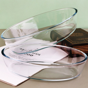 <span class=keywords><strong>Bandeja</strong></span> de <span class=keywords><strong>horno</strong></span> ovalada de vidrio de borosilicato Hokoo, apta para <span class=keywords><strong>horno</strong></span>/microondas, apta para lavavajillas, apta para alimentos, libre de BPA, para pasteles y postres - Product Image 3