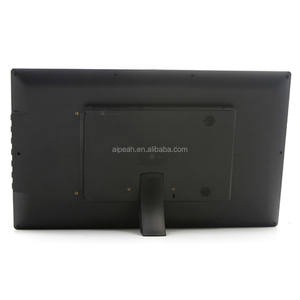 Hot Selling 21,5 Zoll 22 "Wifi Digital Advertising Menu Board Wand montage Split Screen mit Video wiedergabe Uhr Kunststoff rahmen - Product Image 3