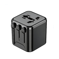 Adaptor Charger Dinding SFE Worldwide, Charger USB, Adaptor Perjalanan Internasional dengan Tipe C, Perlengkapan Perjalanan