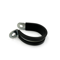 Tuyau de gaz galvanisé fluide fixation flexible feu double oreilles collier de serrage
