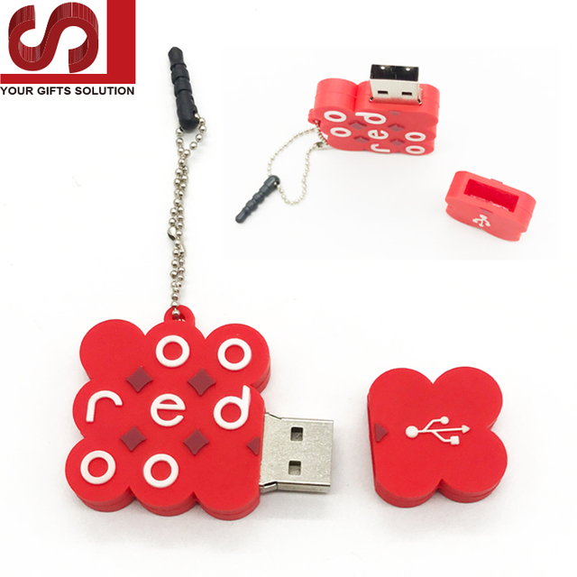 Rubber Material Promotional USE Custom USB 1G/4G/8G/16G Custom PVC USB Flash Drive With Custom Design for Event Gifts