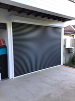 Volet roulant moderne pour villa, dernier design, sectionnel électrique, volet de sécurité en aluminium de haute qualité, porte de garage