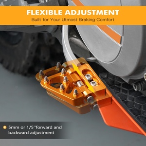 Pointe de pédale de frein pliante en aluminium NiceCNC pour KTM <span class=keywords><strong>390</strong></span> 790 890 Adventure <span class=keywords><strong>R</strong></span> 2021-2022 - Product Image 2