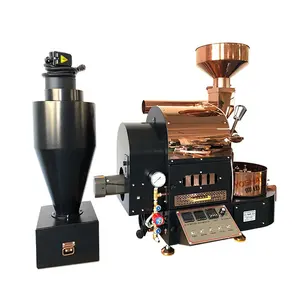 Torneira elétrica automática de 1kg/2kg, aquecimento doméstico para grãos de café