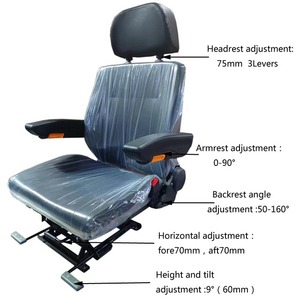 Suministro de fábrica Precio más barato Altura ajustable Construcción Asiento <span class=keywords><strong>Hormigonera</strong></span> Asientos personalizados - Product Image 5