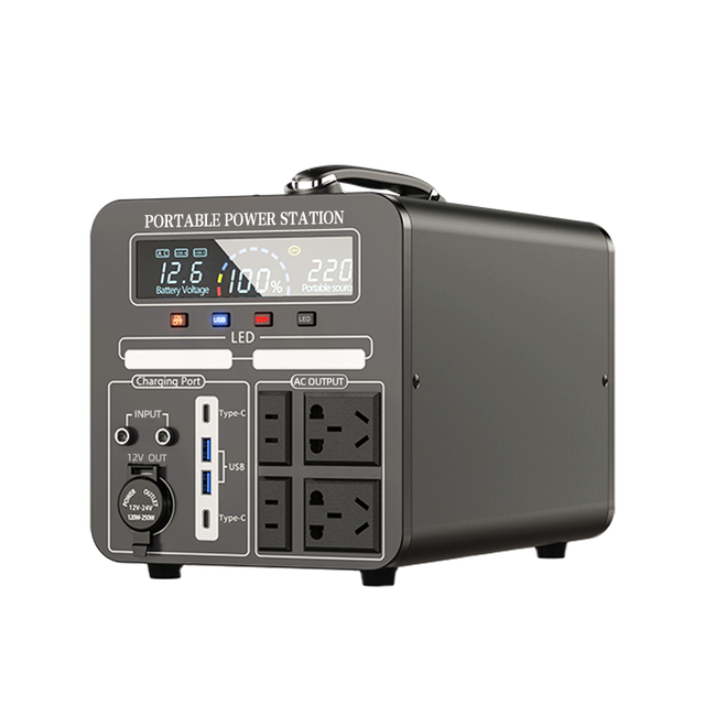 2000W Portable Power Station 220V, LiFePO4 Solar Generator with MPPT for Camping Home Backup Emergency