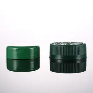 Bouteilles en plastique Transparent vert 120CC Capsules pilule tablette support boîte de rangement rechargeable Portable Durable conteneur Pot Pot