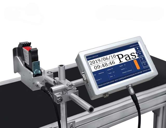 Full Automatic Egg Laser t Shirt Ink Jet Color Printer Machine Tij 2.5 Etm Color Label Inkjet Roll Printer for Packaging