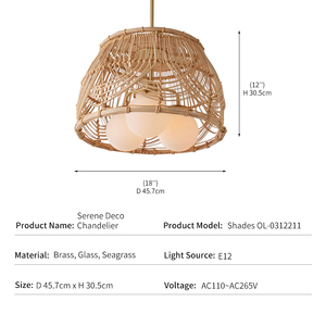 Lampada a Sospensione Nordica Minimalista <span class=keywords><strong>di</strong></span> Lusso, Vetro Satinato e Ottone, 1 <span class=keywords><strong>Luce</strong></span> E27 LED, Paralume Organico Ondulato per Camera da Letto e Cucina - Product Image 4