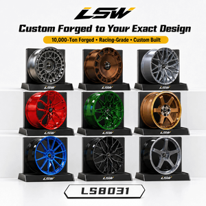 LS8031 Custom Forged Aluminum Alloy Rims Machined Multi <b>Spoke</b> 19 Inch Aftermarket <b>Wheels</b> Fit For BMW Audi Mercedes Etc. - Product Image 6