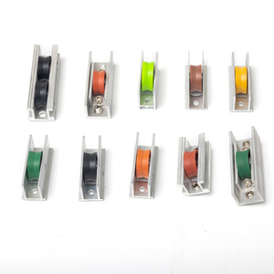 Phần cứng cửa trượt theo dõi con lăn trượt cổng Bánh xe Nylon ròng rọc con lăn - Product Image 5