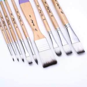 Ensemble de 9 pinceaux de <span class=keywords><strong>peinture</strong></span> de qualité supérieure, pinceaux d'artiste pour <span class=keywords><strong>peinture</strong></span> à l'huile, à l'aquarelle et à l'acrylique - Product Image 5