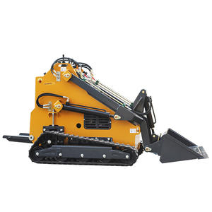 मुफ्त शिपिंग! सस्ते मिनी स्किड स्टीड लोडर डीजल इंजन मिनी स्किड स्टीटर लोडर व्हील लोडर मिनी 500 किलोग्राम 430 किलो - Product Image 4