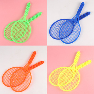 Children <b>Plastic</b> Tennis Racket Set With Badminton Shuttlecock And Ball For Kids Playground Sports - Product Image 4