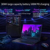 pabrik menyediakan laptop gaming magic 7 plus original berkualitas tinggi dengan amd r-yzen 9-7845hx, layar 17.3 inci 2.5k 240hzhd, notebook baru