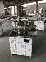 Ligne de machines de remplissage et de bouchage semi-automatique à prix abordable pour bouteilles d'huile, d'eau minérale et d'eau pure, avec moteur