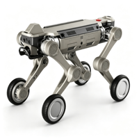 Robot à 4 pattes avec capteur LiDAR 3D GNSS RTK à ultrasons 5-48V 480W pour l'inspection de sécurité, modèle ZY Copper Hammer M1 Ultra