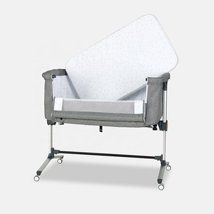 Lit pliant en aluminium pour bébé, berceau portable, lit de voyage King Size pour hôpital, extérieur, repas, certifié EN CPC - Product Image 3