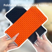 Support de téléphone et tablette multifonctionnel en silicone, pliable et déformable, idéal pour lit et bureau – Nouveauté transfrontalière