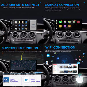 Radio para Auto Podofo Qualcomm de 10.25'' con Android, Estéreo para Auto 4G, Carplay Inalámbrico, Android Auto, 8 Núcleos, 6+128G para Benz W205/GLC 2016-2018 - Product Image 2