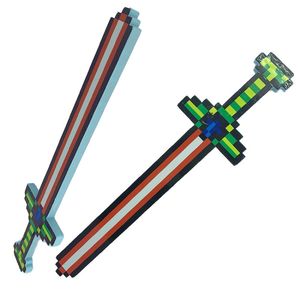 Espada de Juguete de Plástico con Luz LED Intermitente, Espada Pixel con Sonido, Regalo para Niños de 2 a 13 Años, Unisex - Product Image 2