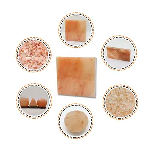Sale himalayano sale di rosa granuli di sale in pietra di sale aromaterapia sala sudore con compressione calda sacchetti produttori di fornitura