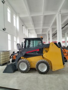 चीन का नया मॉडल बहुक्रियाशील s55 स्किड स्टीड लोडर डीजल ईपा इंजन 2 साल का कारखाना - Product Image 6