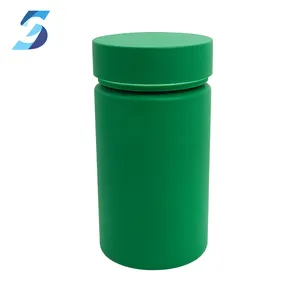 Sanzhi 80ml 100ml 120ml 150ml 180ml Green Plastic Supplement Jar Bottle And Box Design Biogel Supplier For Medical Use