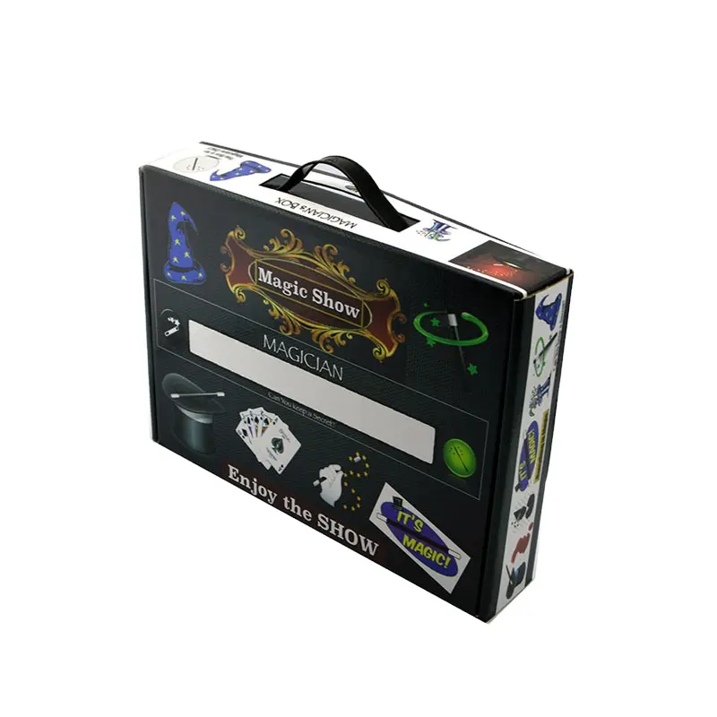 Toptan sihirli ürün kat nakliye kağit kutu özel soya mürekkep ayakkabı giysi elektronik hediye kağıt paketi kollu kutu