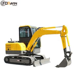 Equipo de maquinaria de construcción FW40B, excavadora de retroexcavadora hidráulica de 4 toneladas, Mini excavadora de orugas en venta - Product Image 3