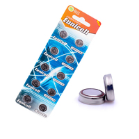16 piles 1.5 Volts 0% Hg A76 AG13 LR44, cellules boutons