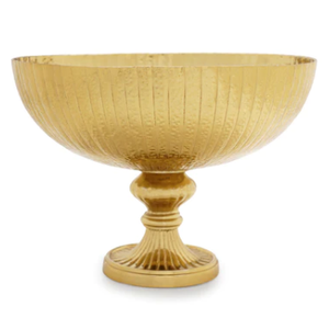 Cuenco de frutas reales de estilo tradicional, cuenco de Metal para servir frutas de diseñador con acabado antiguo - Product Image 3