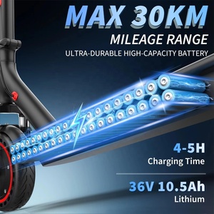 Scooter Plegable sin Escobillas de 350W, Impermeable, Alcance de 20km, Urbano, de Ocio, Control Inteligente por APP, Potente Motor Delantero, Nuevo para Adultos WY-XM - Product Image 2