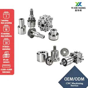 قطع غيار مصنعة بتقنية <span class=keywords><strong>CNC</strong></span> بحد أدنى منخفض للطلب، قطع غيار صناعية مخصصة مع خدمة نقش بالليزر للشعار، تسليم سريع - Product Image 1