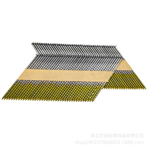 Agrafes pneumatiques pour cloueuse à capuchon 30-160 mm en acier électrogalvanisé à pointe biseautée style américain - Product Image 3