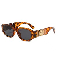 Lunettes de soleil pour enfants UV400 à monture intégrale, forme tête, style européen-américain, design original, Nouveauté 2021, Tendance transfrontalière